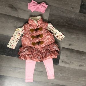 Toddler warm outfit